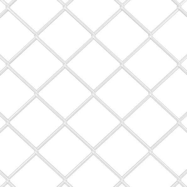 vidaXL Retiazkový plot so stĺpikmi Sivá 1 x 10 m – Obrázok 9