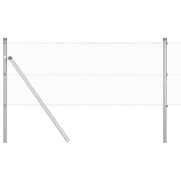vidaXL Plot s pristrihávačmi Sivá – Obrázok 2