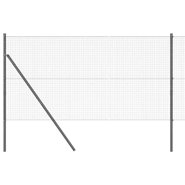 vidaXL Plot s pristrihávačmi Sivá 1.2 x 50 m – Obrázok 2