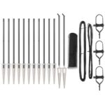 vidaXL Plot s rámami Sivá 0.4 x 25 m Ocel potiahnutá PVC – Obrázok 2