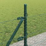 vidaXL Stĺp na plot. Zelená – Obrázok 5