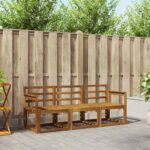 vidaXL Sada pohoviek 3 pcs Prírodná