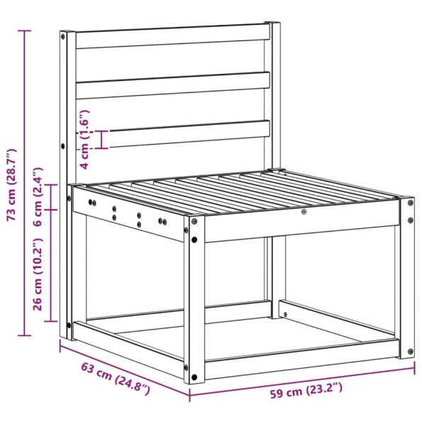 vidaXL Sada pohoviek 3 pcs Prírodná – Obrázok 6