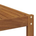 vidaXL Sada pohoviek 8 pcs Prírodná Pevné akáciové drevo – Obrázok 7