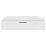 vidaXL Postel s úložným prostorem a matrací Biela 180 x 200 cm – Obrázok 9