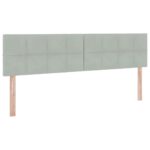 vidaXL Úložná posteľ s matracmi s úložiskom Svetlosivá 100 x 200 cm – Obrázok 9