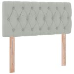 vidaXL Postel s úložným prostorem a LED svetlom Svetlosivá 90 x 200 cm – Obrázok 10