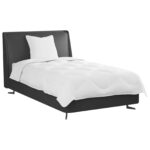 vidaXL Letná prikrývka s vankúšom 2 pcs Biela Mikrovlákno – Obrázok 3