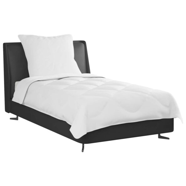 vidaXL Zima-leto perina Iný s vankúšom Biela 140 x 200 cm Mikrovlákno – Obrázok 3