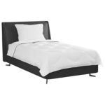 vidaXL Zima-leto perina s vankúšom Biela 135 x 220 cm Mikrovlákno – Obrázok 3