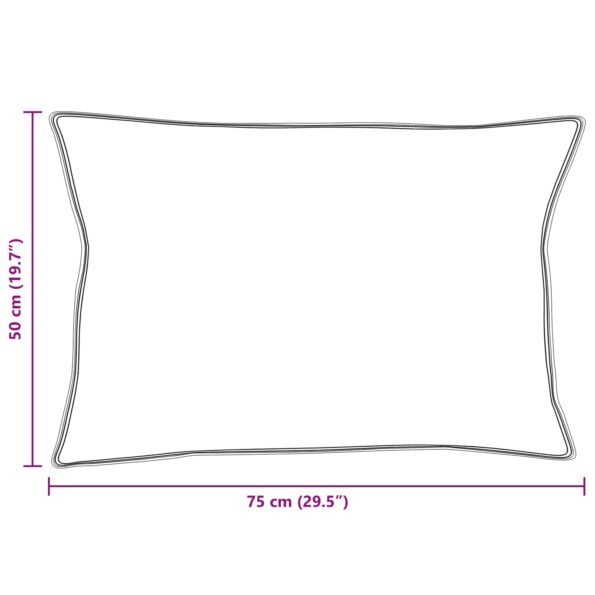 Zimný prikrývka set s vankúšom 2 pcs Biela 135 x 200 cm Mikrovlákno – Obrázok 9