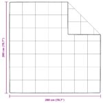 Zimný prikrývka set s vankúšom 3 pcs Biela 200 x 200 cm – Obrázok 8