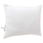 vidaXL Paplón s vankúšom 3 pcs Biela 260 x 220 cm Mikrovlákno – Obrázok 5