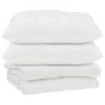 Prikrývka s vankúšmi Argylový 3 pcs Biela 200 x 200 cm Mikrovlákno – Obrázok 2