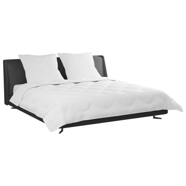 Prikrývka s vankúšmi Argylový 3 pcs Biela 200 x 200 cm Mikrovlákno – Obrázok 3