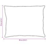 vidaXL Paplón s vankúšom 3 pcs Biela 200 x 200 cm Mikrovlákno – Obrázok 9