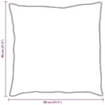 vidaXL Paplón Iný s vankúšom 3 pcs Biela 200 x 200 cm Mikrovlákno – Obrázok 9