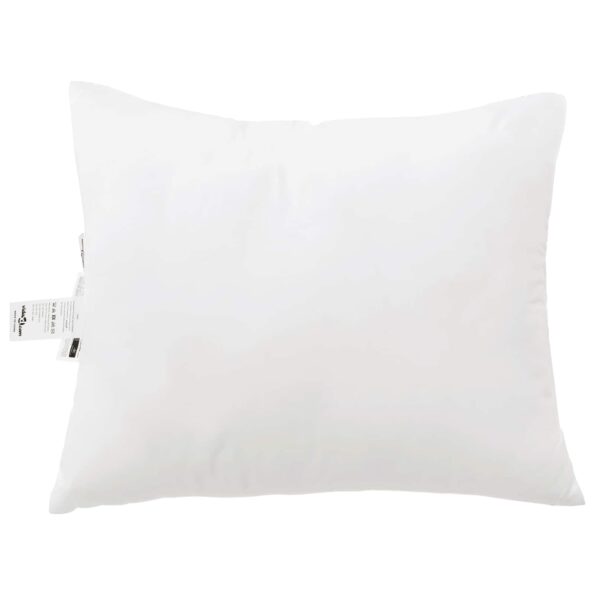 vidaXL Paplón Iný s vankúšom 3 pcs Biela 240 x 200 cm Mikrovlákno – Obrázok 5