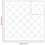 Prikrývková súprava s vankúšom 3 pcs Biela 200 x 200 cm Mikrovlákno – Obrázok 8