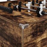 vidaXL Stolný futbal Údený Dub 146,5 x 74 x 85 cm Kompozitné drevo – Obrázok 7