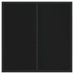 vidaXL Záhradný jedálenský set 5 pcs Čierna polyratan – Obrázok 8