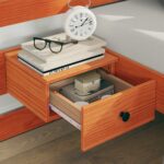 vidaXL Rám postele so zásuvkou Hnedá 160 x 200 cm – Obrázok 3