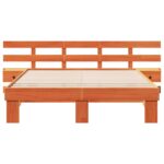 vidaXL Rám postele so zásuvkou Hnedá 160 x 200 cm – Obrázok 5