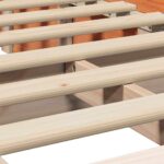vidaXL Rám postele s úložiskom Voskovo hnedá 90 x 200 cm drevo – Obrázok 9