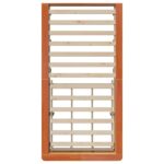 vidaXL Rám postele s úložiskom Voskovo hnedá 90 x 200 cm drevo – Obrázok 7