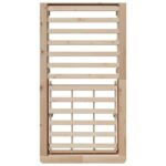 vidaXL Rám postele s úložiskom Hnedá 90 x 190 cm drevo – Obrázok 7