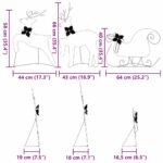 vidaXL LED soby 5 pcs Strieborná látka – Obrázok 13