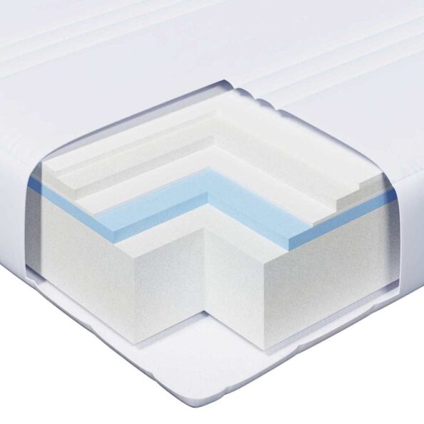 vidaXL Rám postele s matracmi Voskovo hnedá 80 x 200 cm – Obrázok 7