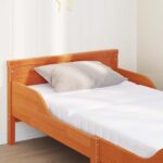 vidaXL Rám postele s matracmi Voskovo hnedá 80 x 200 cm – Obrázok 3