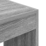 vidaXL Knižnica Sivý dub sonoma 80 x 30 x 198 cm Kompozitné drevo – Obrázok 8