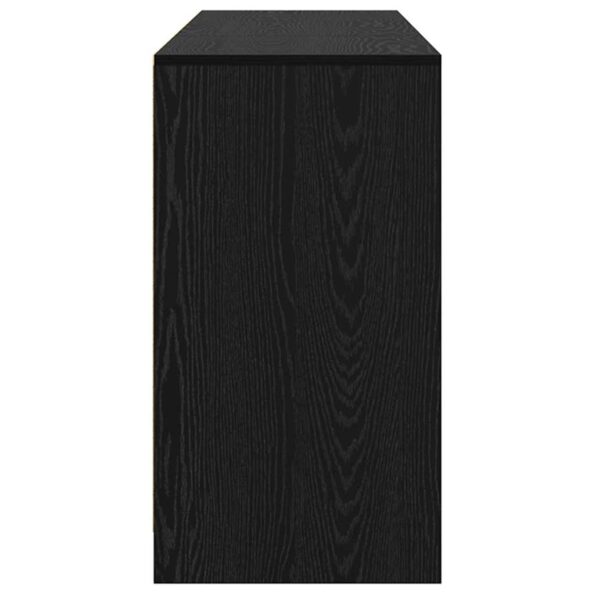 vidaXL Servírovacia skriňa 3 pcs Čierny dub 70 x 41 x 75 cm – Obrázok 8