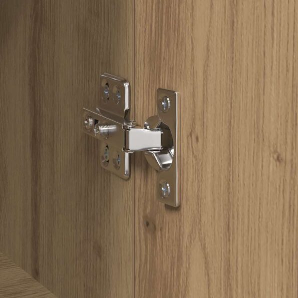 vidaXL Komody 2 pcs dub artisan 120 x 35 x 70 cm Kompozitné drevo – Obrázok 10