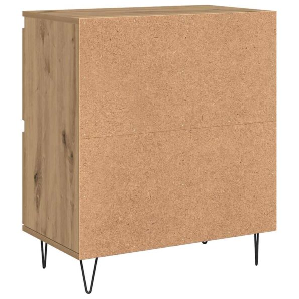 vidaXL Komody 2 pcs dub artisan 120 x 35 x 70 cm Kompozitné drevo – Obrázok 9