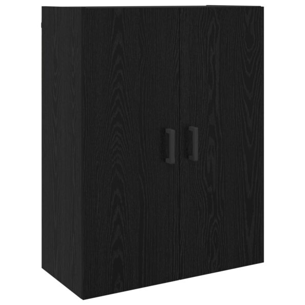 vidaXL Highboard Čierny dub 69.5 x 34 x 180 cm Kompozitné drevo – Obrázok 6