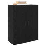 vidaXL Závesné skrinky 2 pcs Čierny dub 69.5 x 34 x 90 cm – Obrázok 3