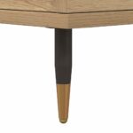 vidaXL Komody 2 pcs dub artisan 120 x 35 x 70 cm Kompozitné drevo – Obrázok 11