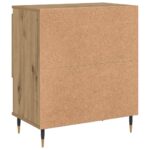 vidaXL Komody 2 pcs dub artisan 120 x 35 x 70 cm Kompozitné drevo – Obrázok 9