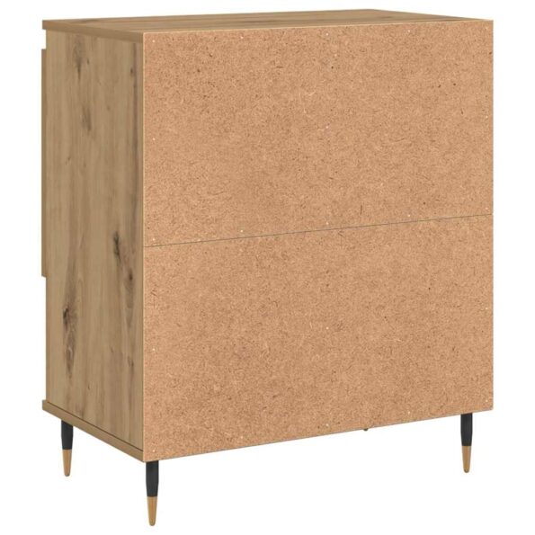 vidaXL Komody 2 pcs dub artisan 120 x 35 x 70 cm Kompozitné drevo – Obrázok 9
