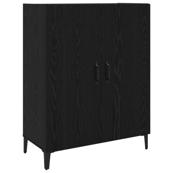 vidaXL Highboard 2 pcs Čierny dub 69.5 x 34 x 180 cm Kompozitné drevo – Obrázok 7