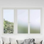 vidaXL Samolepiaca okenná fólia Frosted šedá 45 x 2000 cm PVC