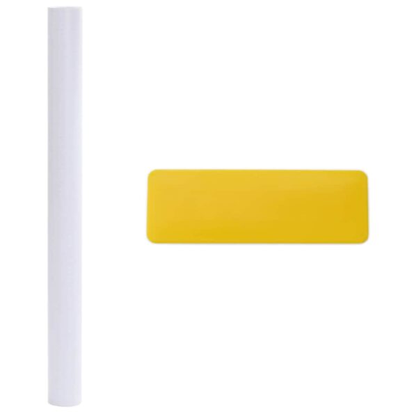 vidaXL Samolepiaca okenná fólia Frosted šedá 45 x 2000 cm PVC – Obrázok 8