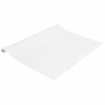 vidaXL Samolepiaca okenná fólia Frosted biela 90 x 500 cm PVC – Obrázok 5