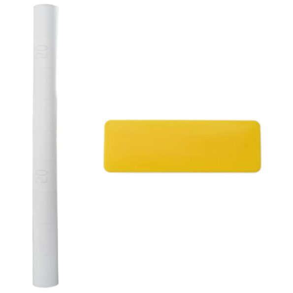 vidaXL Samolepiaca okenná fólia Frosted biela 90 x 500 cm PVC – Obrázok 8