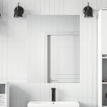 vidaXL Samolepiaca zrkadlová fólia 90 x 100 cm 2 pcs Strieborná PET