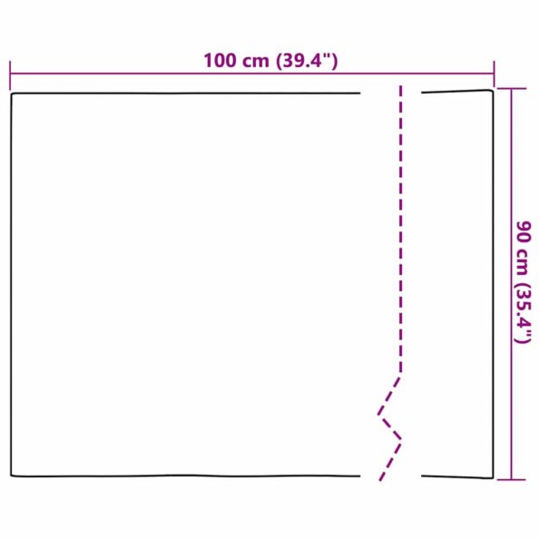 vidaXL Samolepiaca zrkadlová fólia 90 x 100 cm 2 pcs Strieborná PET – Obrázok 8