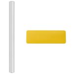 vidaXL Zrkadlová fólia 2 pcs Strieborná PET – Obrázok 7